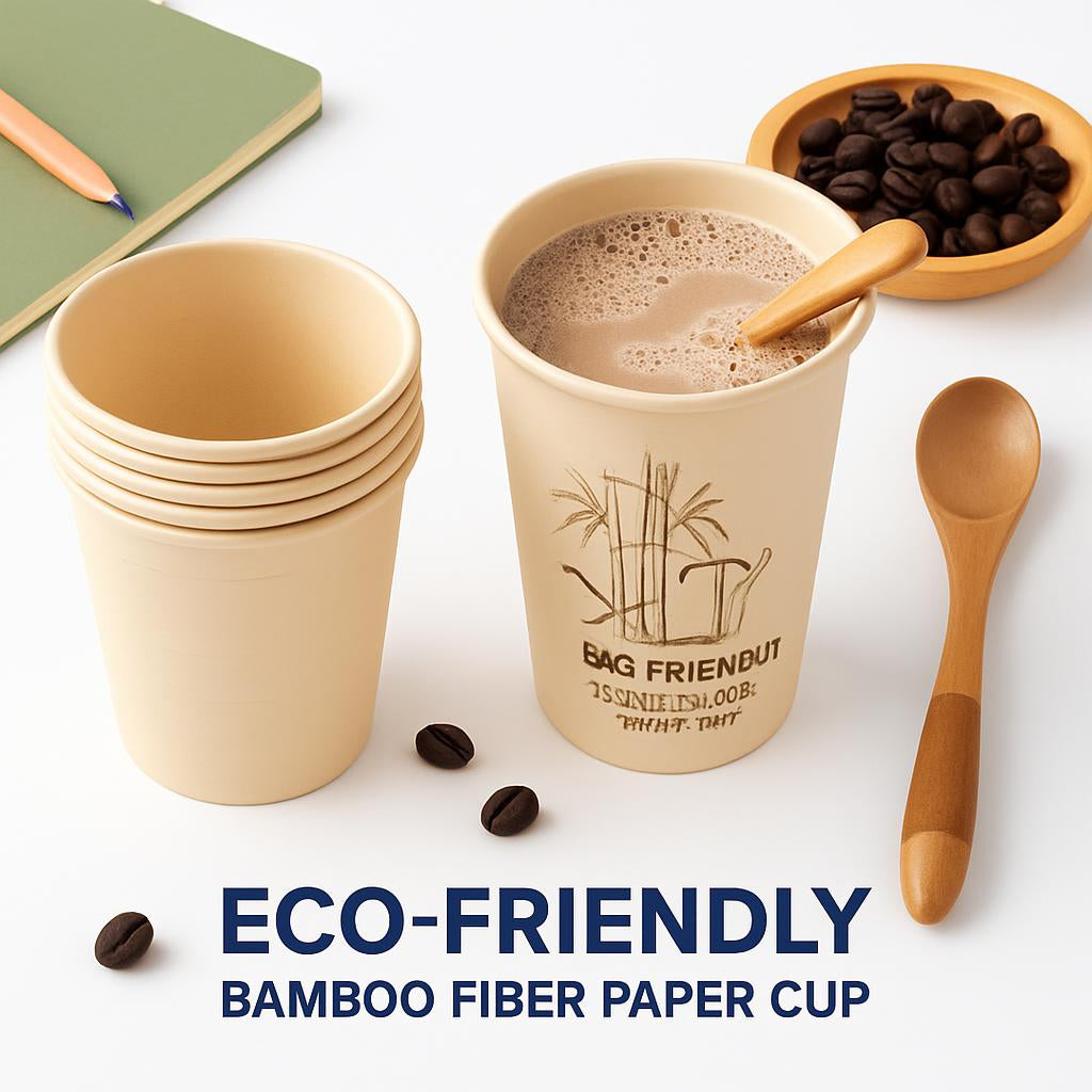 Eco-Friendly Bamboo Fiber Paper Cup