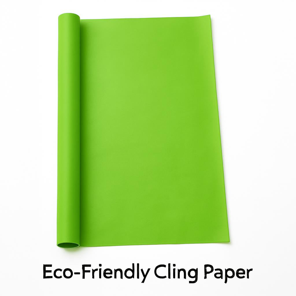 Eco-Friendly Reusable Cling Paper for Home & Kitchen
