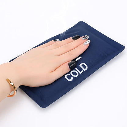 Dark blue reusable microfiber cleaning cloth