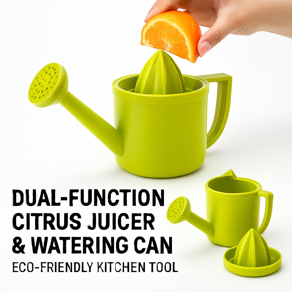 Dual-Function Citrus Juicer & Watering Can - Eco-Friendly Kitchen Tool