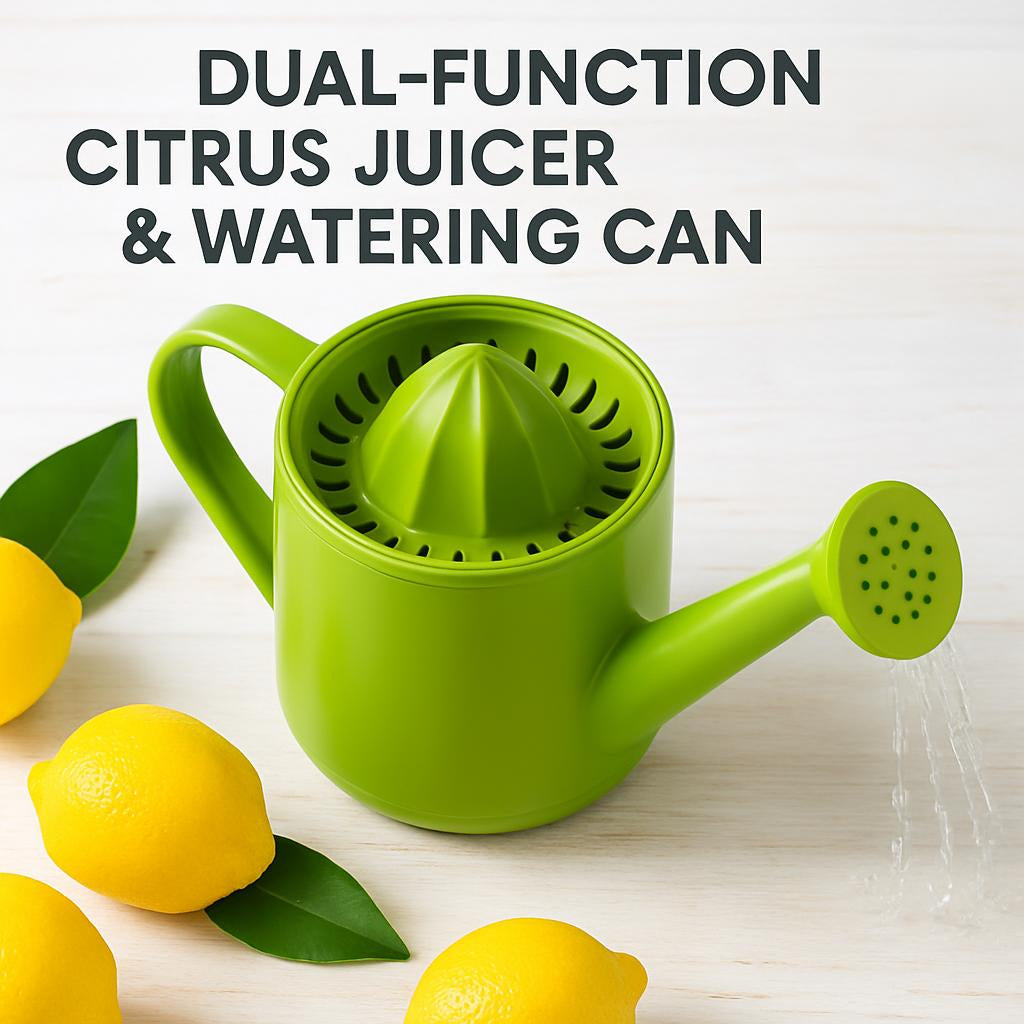 Dual-Function Citrus Juicer & Watering Can - Eco-Friendly Kitchen Tool