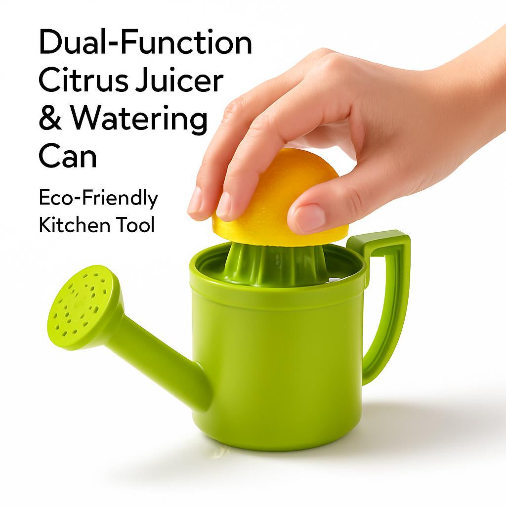 Dual-Function Citrus Juicer & Watering Can - Eco-Friendly Kitchen Tool