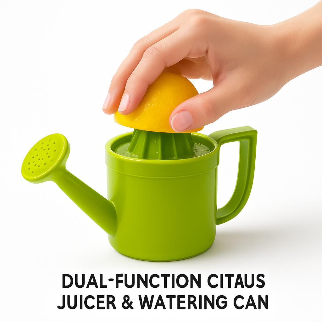 Dual-Function Citrus Juicer & Watering Can - Eco-Friendly Kitchen Tool