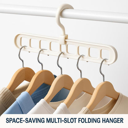 Space-Saving Multi-Slot Folding Hanger
