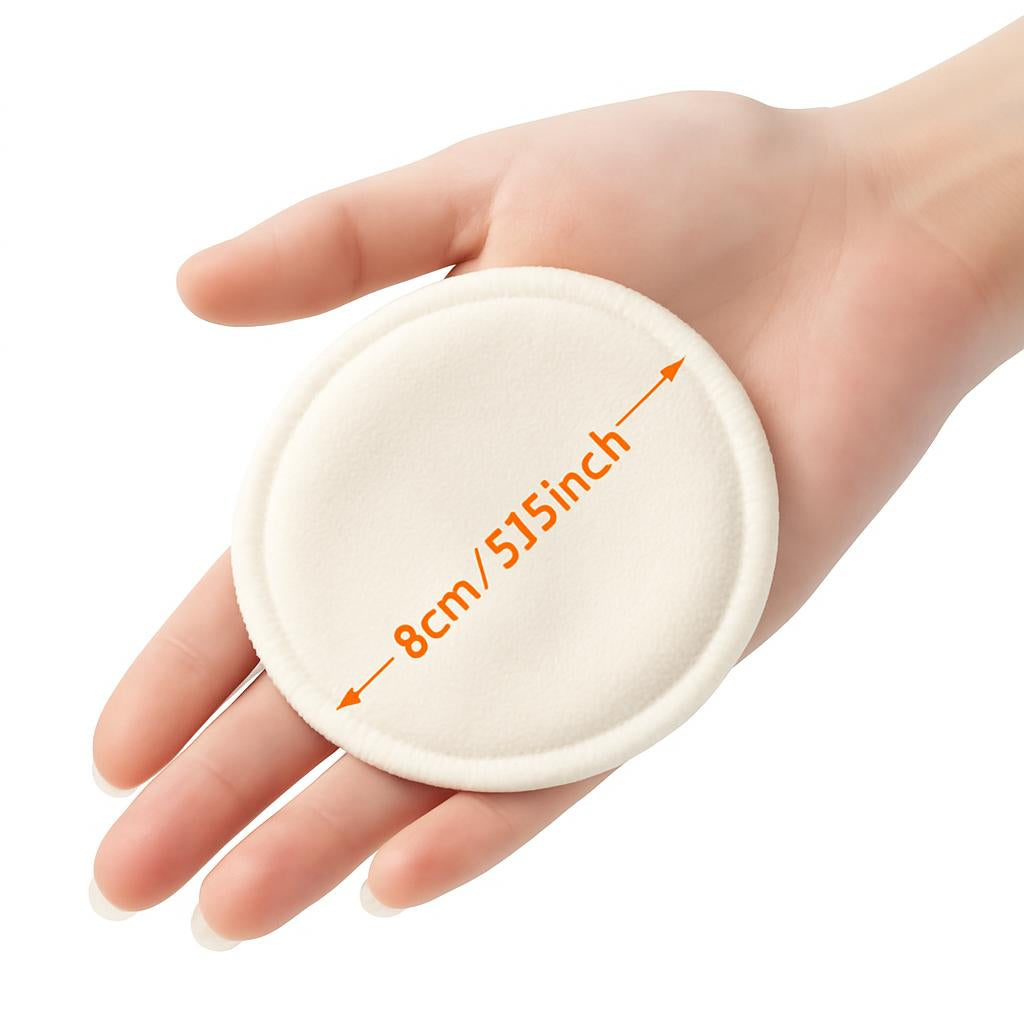 Eco-Friendly Reusable Makeup Remover Pads with Mesh Bag
