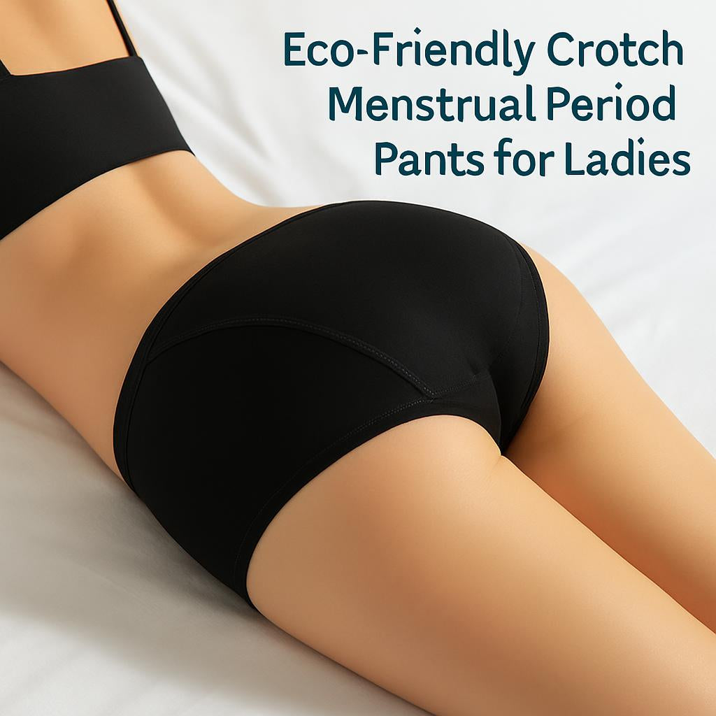 Eco-Friendly Crotch Menstrual Period Pants for Ladies