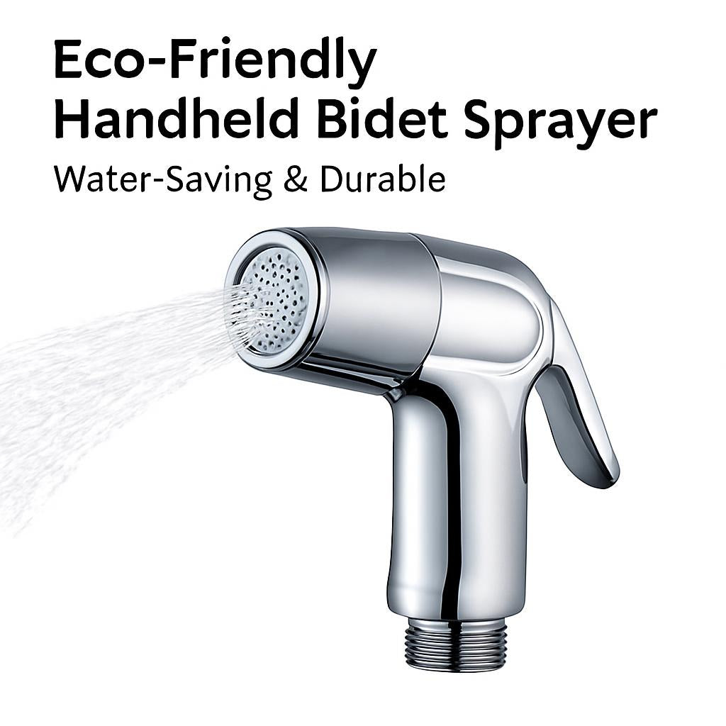 Eco-Friendly Handheld Bidet Sprayer - Water-Saving & Durable