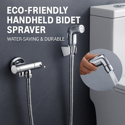 Eco-Friendly Handheld Bidet Sprayer - Water-Saving & Durable