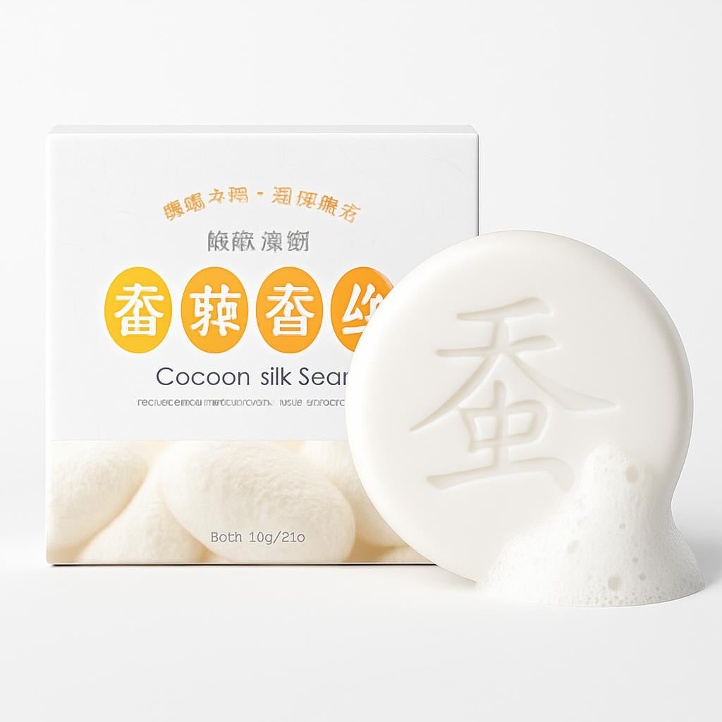 Cocoon Silk Soap - Eco-Friendly, Biodegradable Silk-Based Soap Bar