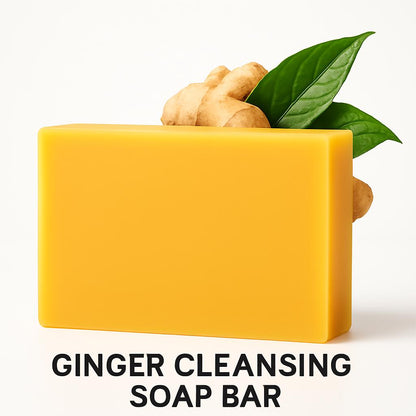 Handmade Ginger Cleansing Soap Bar - Natural Skin Care