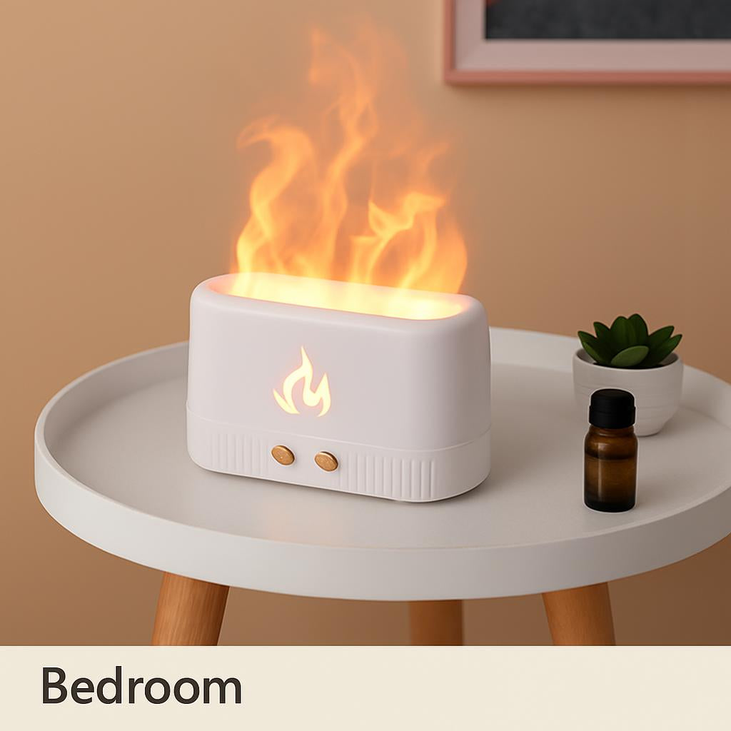 Silent Flame Aroma Diffuser for Essential Oil Bliss