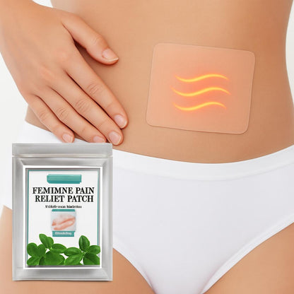 Natural Feminine Pain Relief Patch - Skin-Toned, Reusable, Eco-Friendly