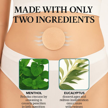 Natural Feminine Pain Relief Patch - Skin-Toned, Reusable, Eco-Friendly