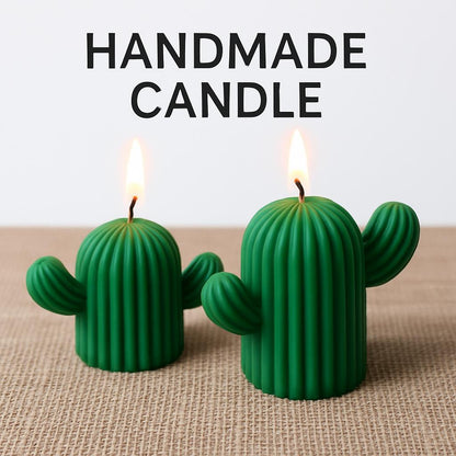 Eco-Friendly Handmade Candle DIY Kit with Plaster Mold