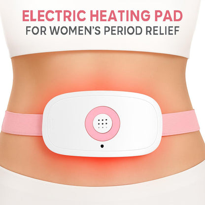 Pink Electric Heating Pad for Women's Period Relief