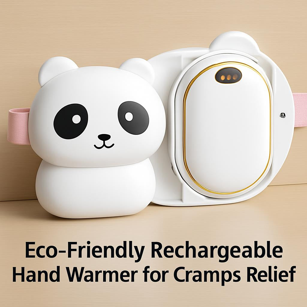Eco-Friendly Rechargeable Hand Warmer for Cramps Relief