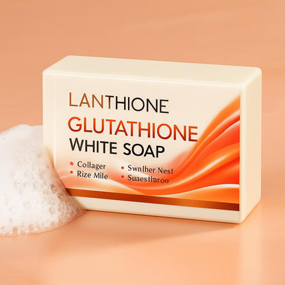 Natural Glutathione White Soap Bar for Skin Whitening and Exfoliation