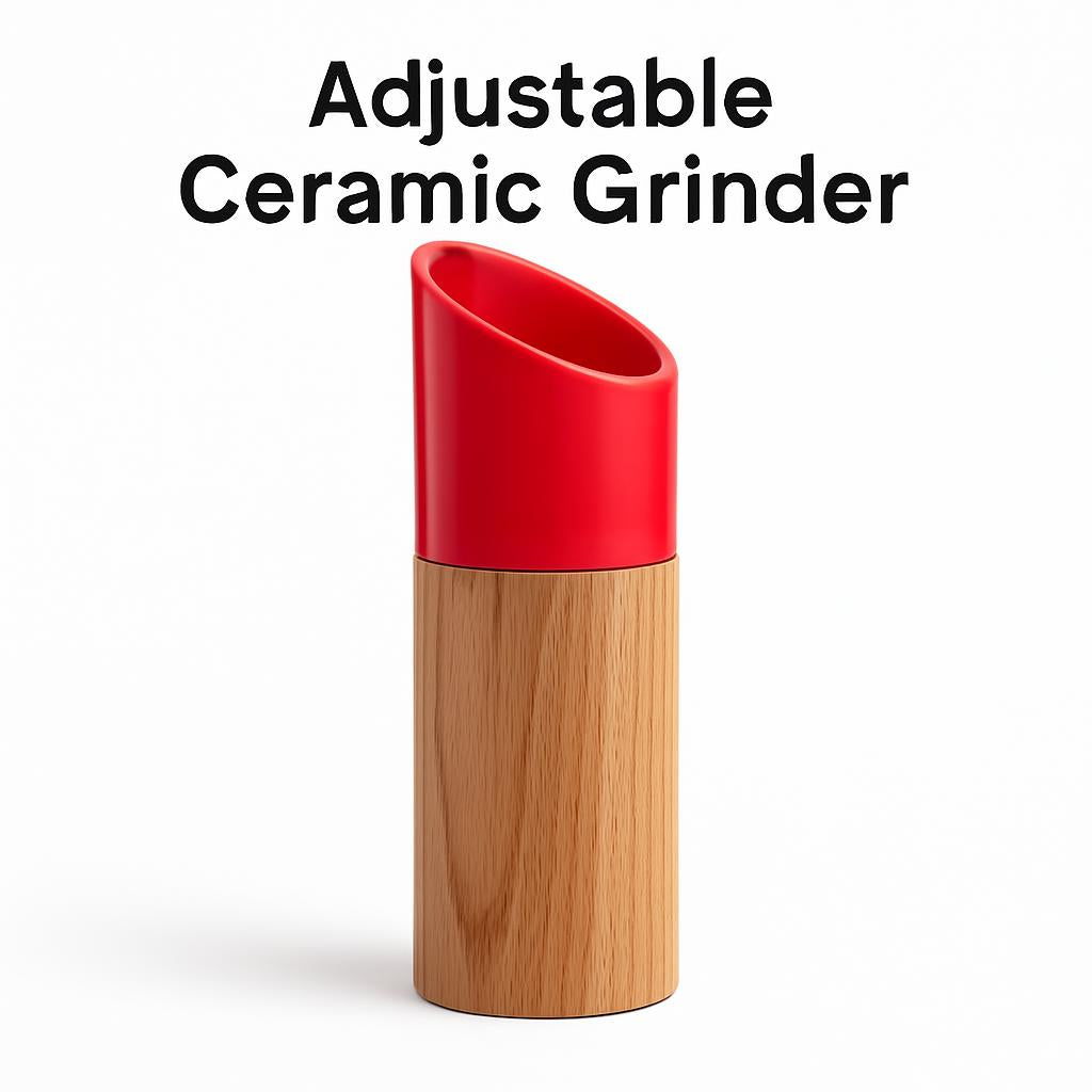 Eco-Friendly Wooden Manual Grinder for Sustainable Cooking