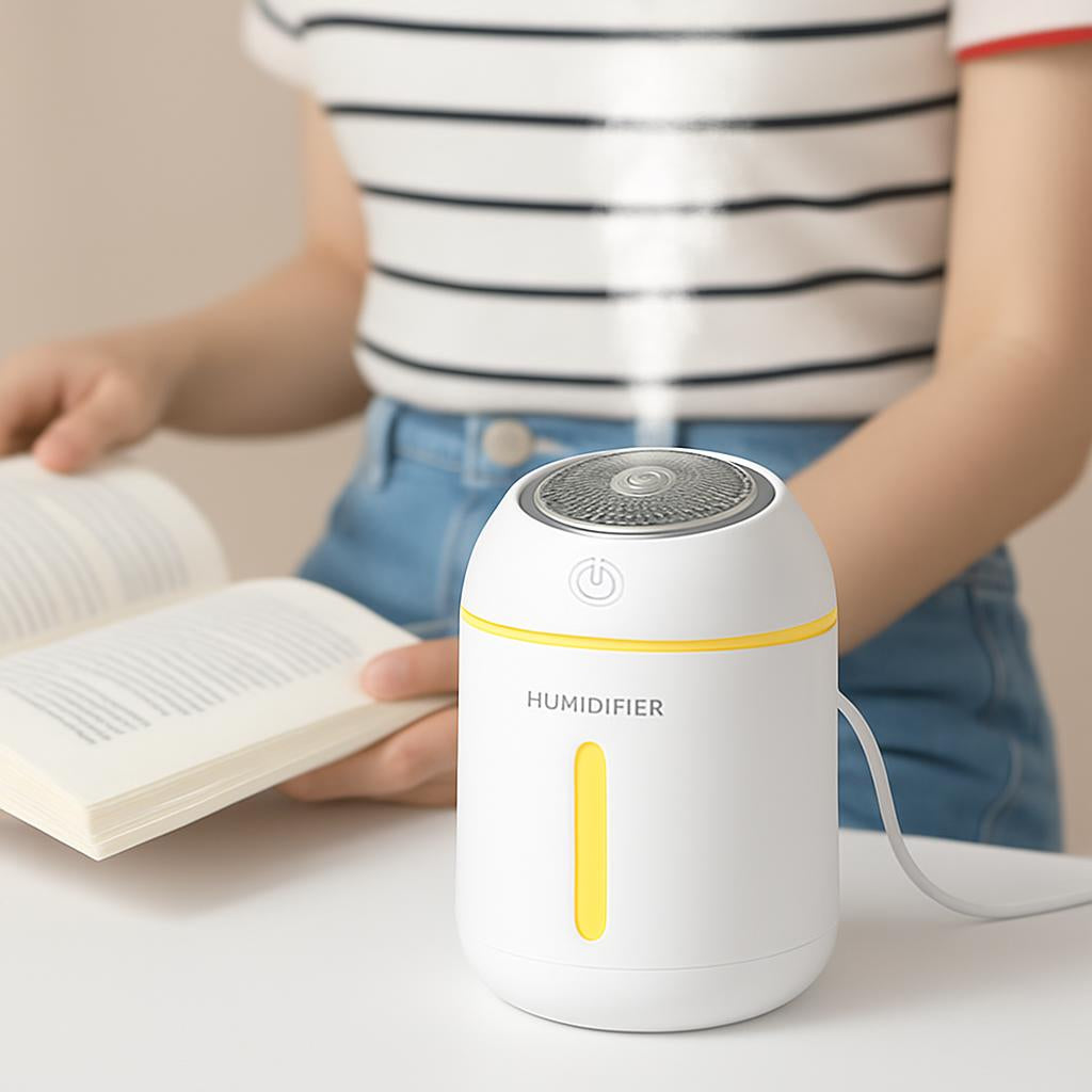 Portable Ultrasonic Humidifier for Wellness and Air Quality