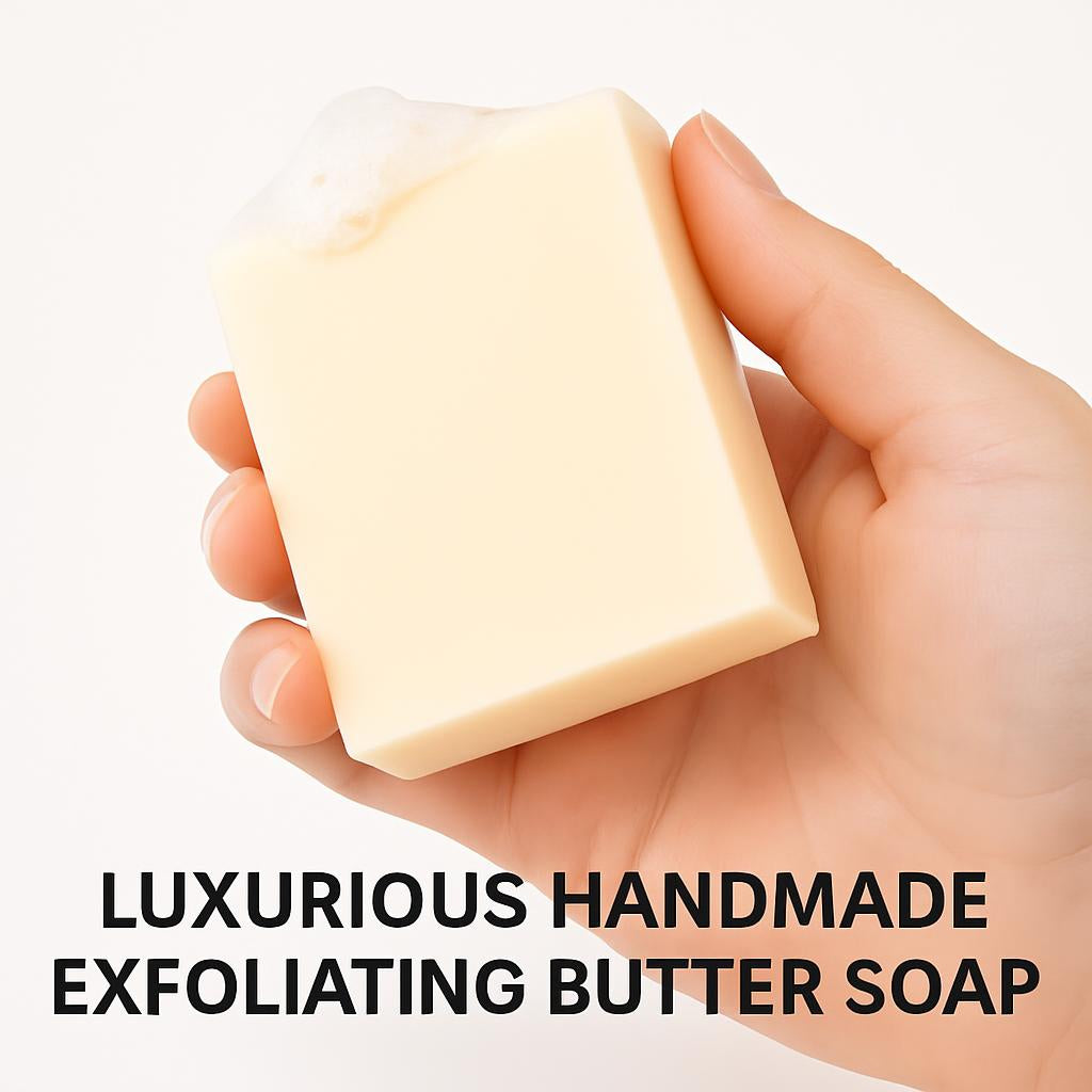 Luxurious Handmade Exfoliating Butter Soap