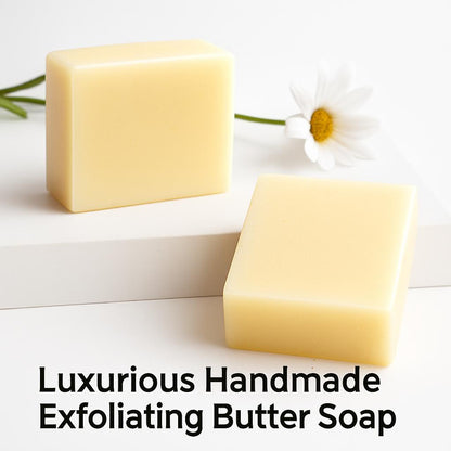 Luxurious Handmade Exfoliating Butter Soap