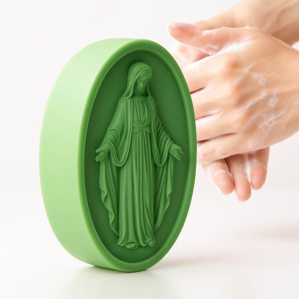 Virgin Mary Eco-Friendly Soap Mold for DIY Lovers