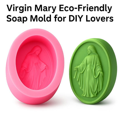 Virgin Mary Eco-Friendly Soap Mold for DIY Lovers