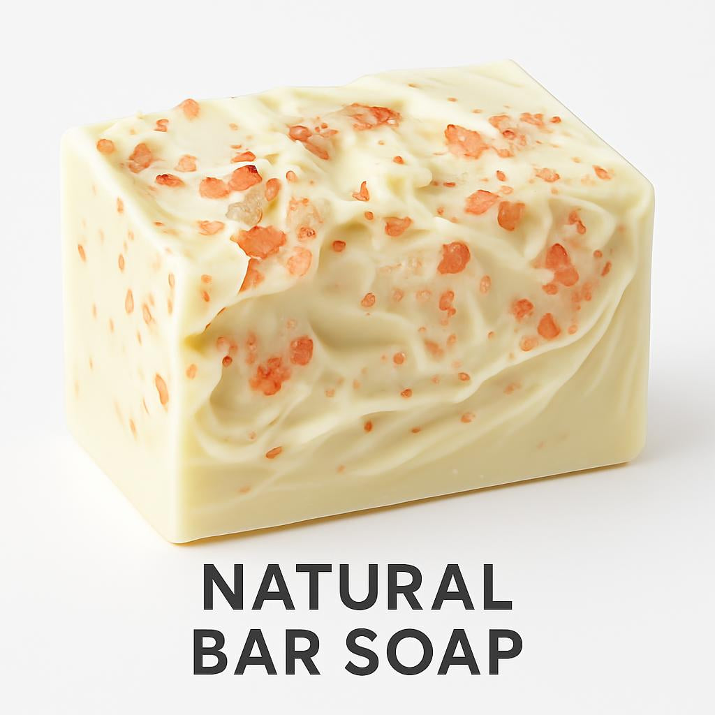 Multicolored Natural Bar Soap - Eco-Friendly, Plastic-Free, Long-Lasting