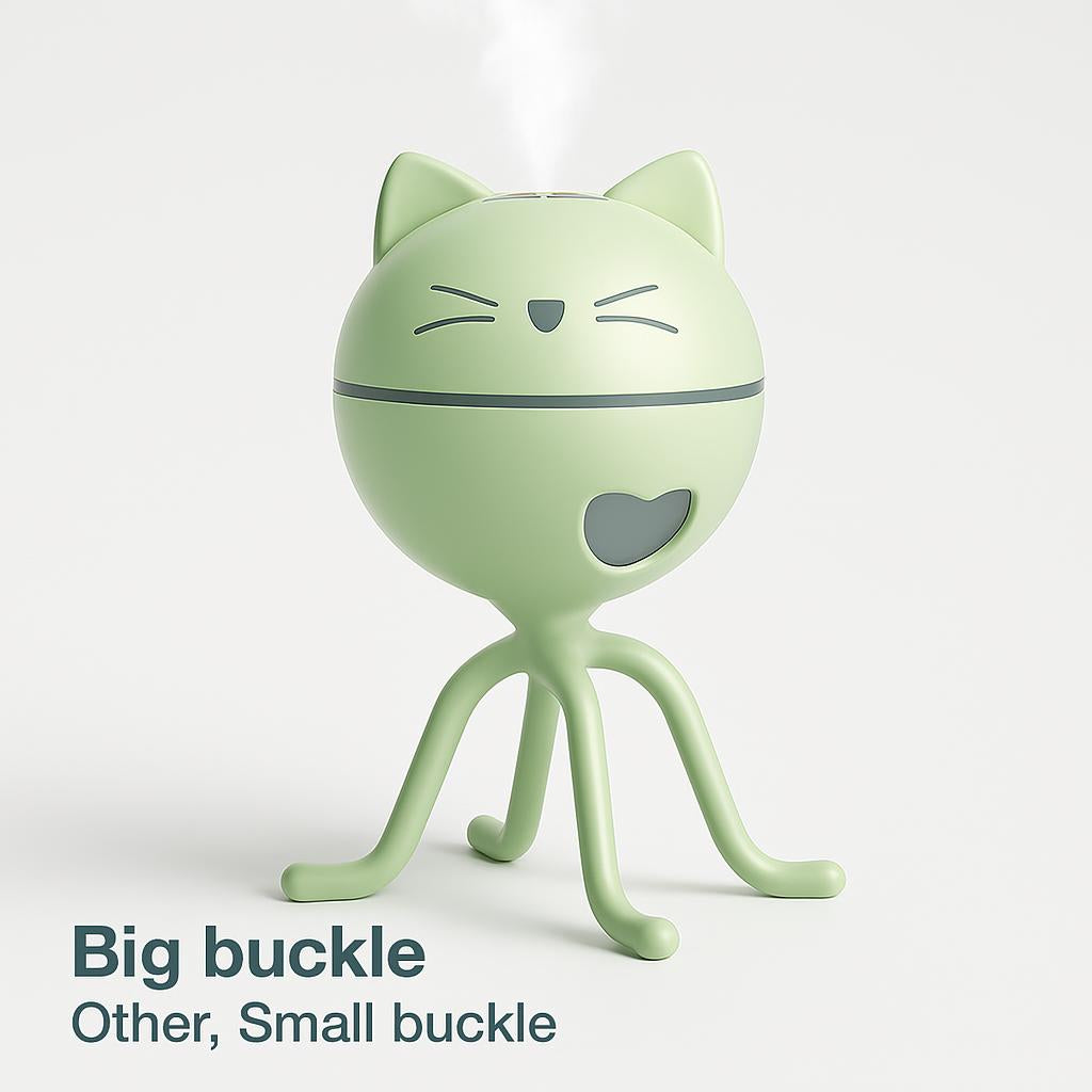 Cat Ear Design Humidifier - Compact, Eco-Friendly Air Quality Enhancer