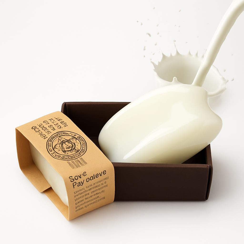 Eco-Friendly Biodegradable Soap Bar with Plastic-Free Packaging