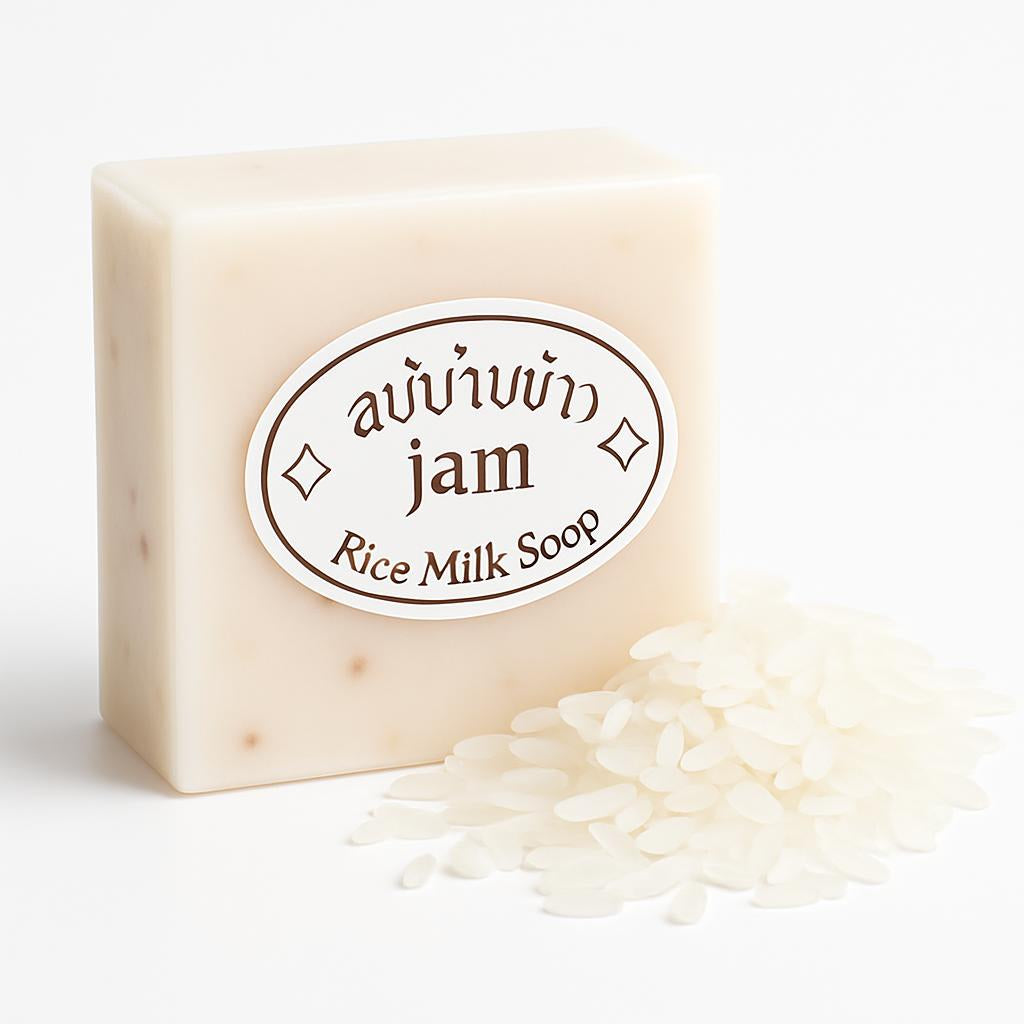 Jasmine Rice Soap Bar for Oil Control & Hydration
