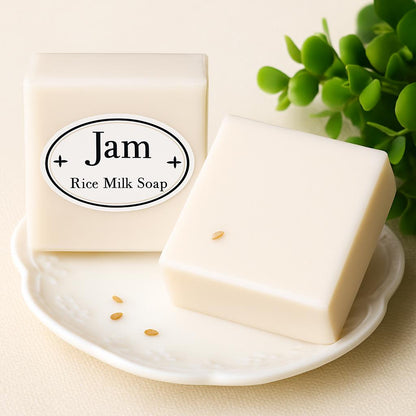 Jasmine Rice Soap Bar for Oil Control & Hydration