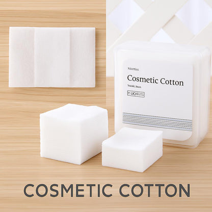 Eco-Friendly Square Cotton Pads for Makeup Removal