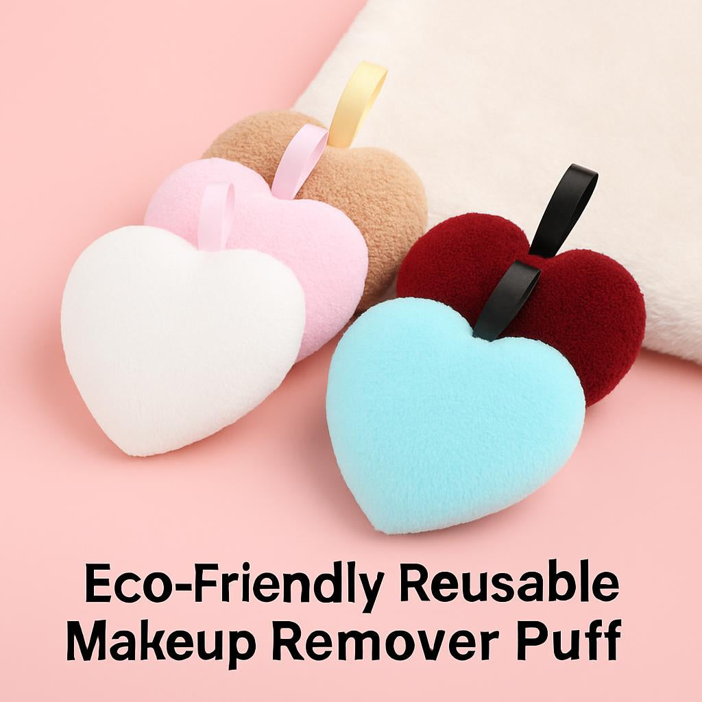 Eco-Friendly Reusable Makeup Remover Puff