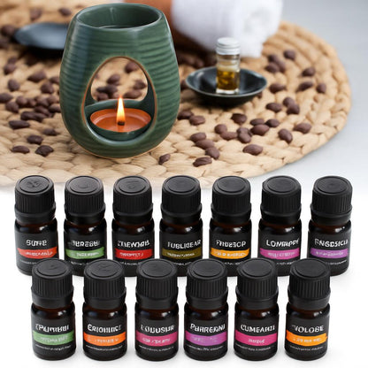 Aromatherapy Essential Oil Set for Wellness and Relaxation