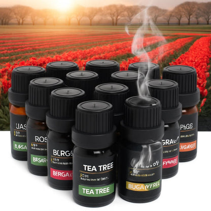 Aromatherapy Essential Oil Set for Wellness and Relaxation