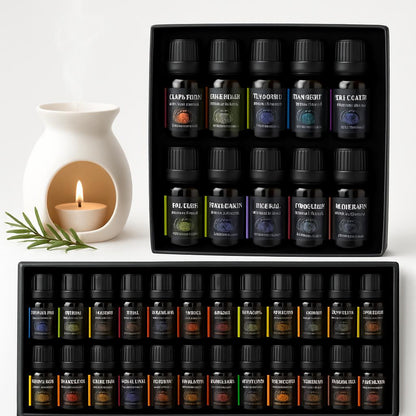 Aromatherapy Essential Oil Set for Wellness and Relaxation