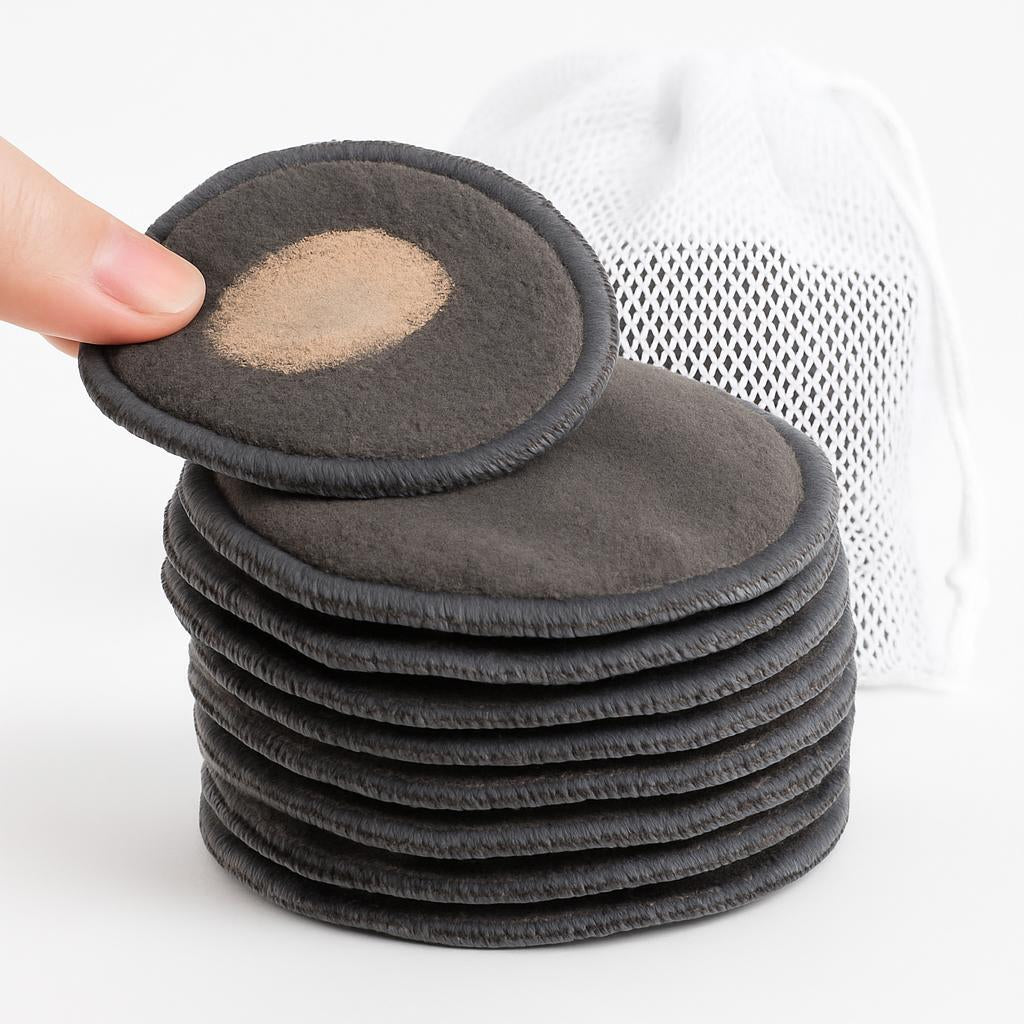 Eco-Friendly Reusable Makeup Remover Pads with Mesh Laundry Bag
