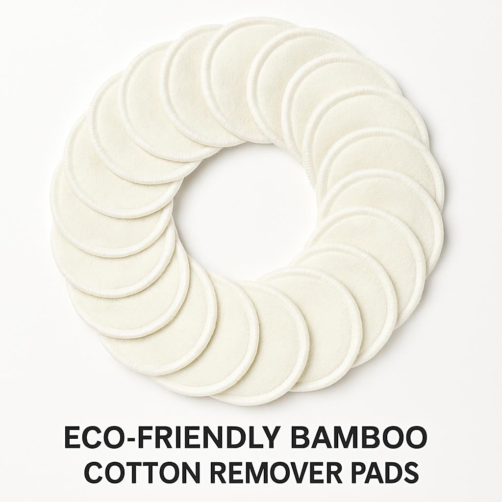 Eco-Friendly Bamboo Cotton Remover Pads