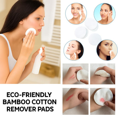 Eco-Friendly Bamboo Cotton Remover Pads