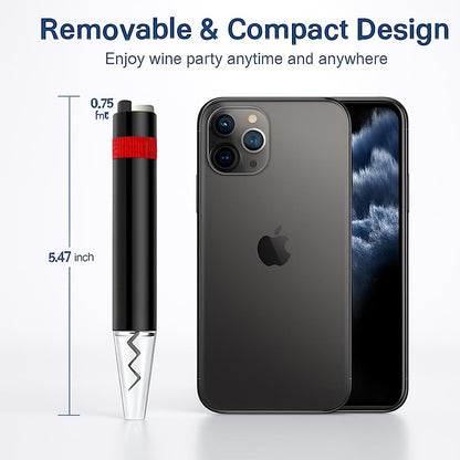 Eco-Friendly Wine Opener and Aerator - Enhance Your Wine Experience