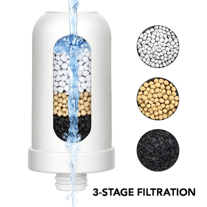 Silver Faucet Water Filter - Eco-Friendly, Water-Saving, Easy Installation