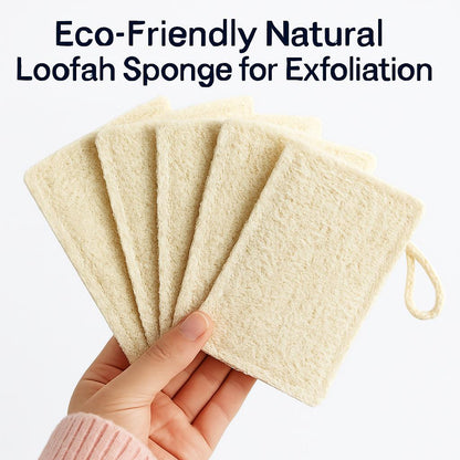 Eco-Friendly Natural Loofah Sponge for Exfoliation