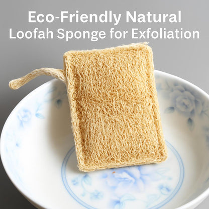 Eco-Friendly Natural Loofah Sponge for Exfoliation