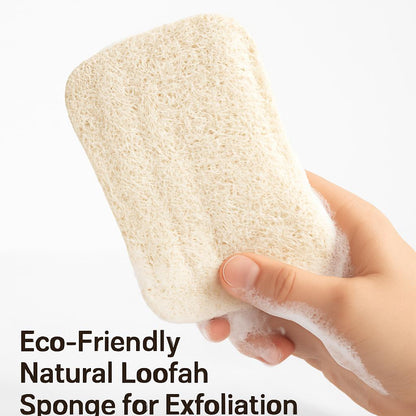 Eco-Friendly Natural Loofah Sponge for Exfoliation