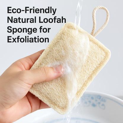 Eco-Friendly Natural Loofah Sponge for Exfoliation