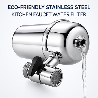 Eco-Friendly Stainless Steel Kitchen Faucet Water Filter