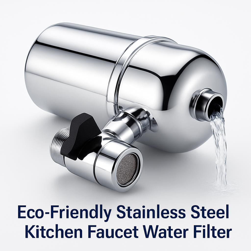 Eco-Friendly Stainless Steel Kitchen Faucet Water Filter