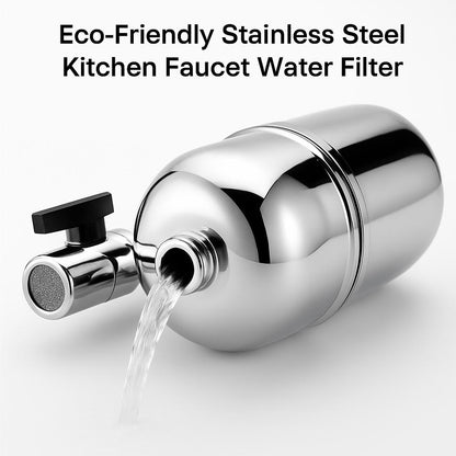 Eco-Friendly Stainless Steel Kitchen Faucet Water Filter