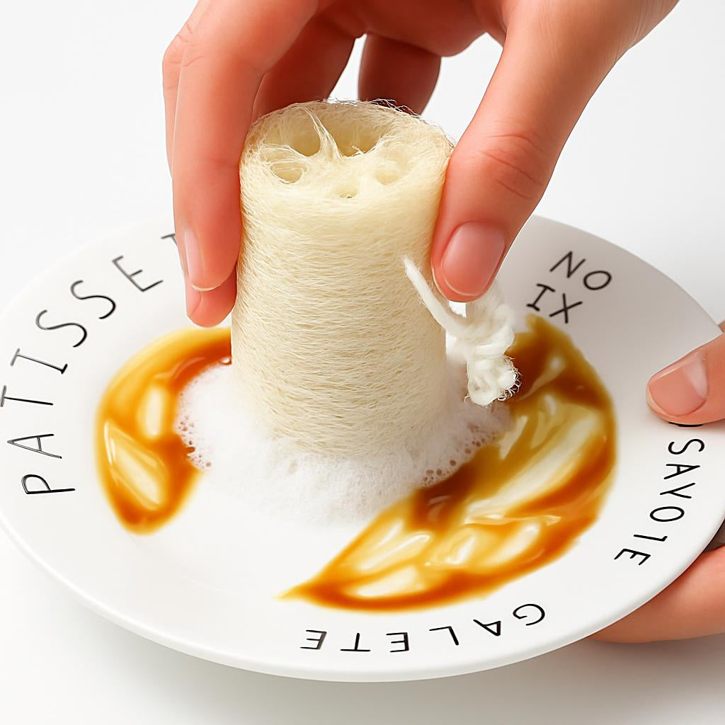 Eco-Friendly Biodegradable Loofah Sponge Dish Cloth